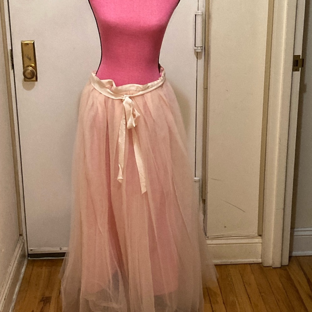 J Crew brand maxi tulle skirt